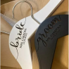 Percha De Madera Personalizada Grabada Con Tu Nombre O Logo