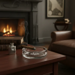 Cenicero De Vidrio Personalizado Dia del padre