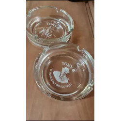 Cenicero De Vidrio Personalizado Dia del padre