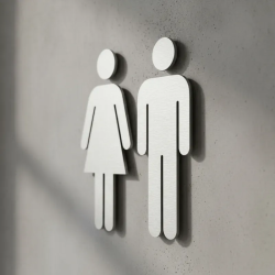 Figuras Señaletica Para Baño, Hombre, Mujer, Mixto, P/cartel