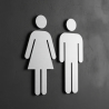 Figuras Señaletica Para Baño, Hombre, Mujer, Mixto, P/cartel