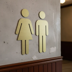 Figuras Señaletica Para Baño, Hombre, Mujer, Mixto, P/cartel