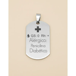 Medalla Alerta Médica Identidad, Enfermedad