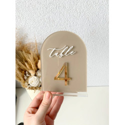 Números de mesa mod.27