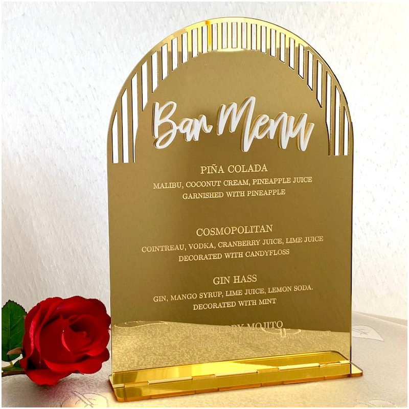 Cartel Bar menu mod.32