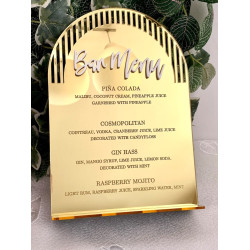 Cartel Bar menu mod.32