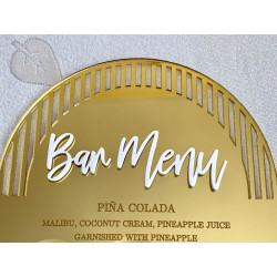 Cartel Bar menu mod.32