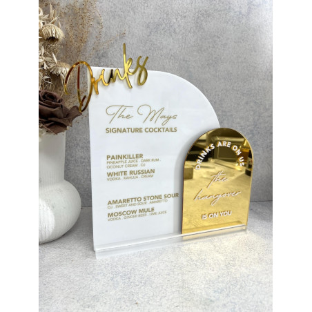 Cartel Bar menu mod.33