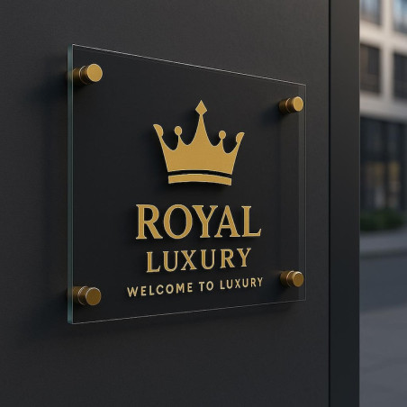 Cartel acrílico profesionales mod.36