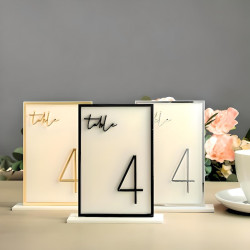 Números de mesa mod.41