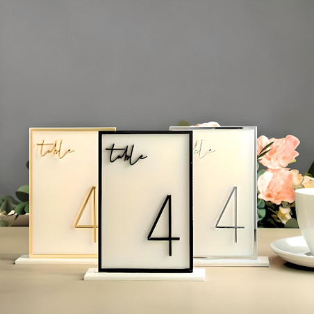 Números de mesa mod.41