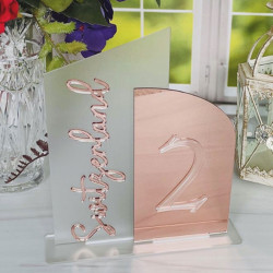 Números de mesa con ciudades mod.43