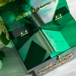 Cofre buzon de acrilico para tarjetas Mod.49