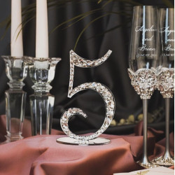 Números de mesa Luxury