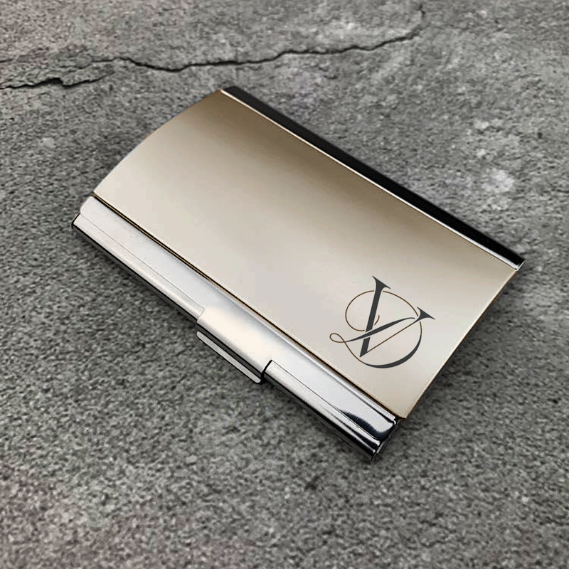 Tarjetero Personalizado, grabado Laser