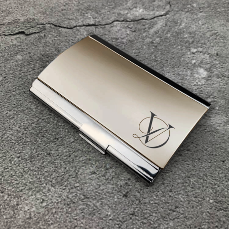 Tarjetero Personalizado, grabado Laser