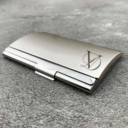 Tarjetero Personalizado, grabado Laser