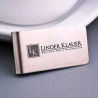 Sujeta billetes Personalizado, grabado Laser