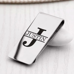 Sujeta billetes Personalizado, grabado Laser