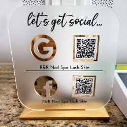 Cartel QR Redes sociales, pagos, emprendedores Mod.70