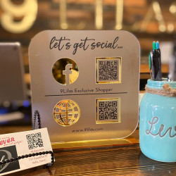 Cartel QR Redes sociales, pagos, emprendedores Mod.70