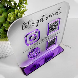 Cartel QR Redes sociales, pagos, emprendedores Mod.70