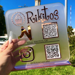 Cartel QR Redes sociales, pagos, emprendedores Mod.71