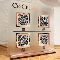 Cartel QR Redes sociales, pagos, emprendedores Mod.71