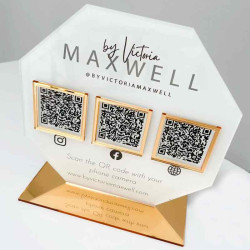 Cartel QR Redes sociales, pagos, emprendedores Mod.72