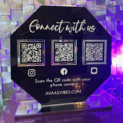 Cartel QR Redes sociales, pagos, emprendedores Mod.73