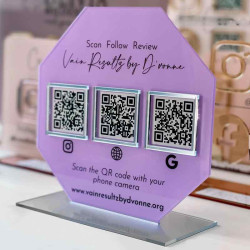 Cartel QR Redes sociales, pagos, emprendedores Mod.73