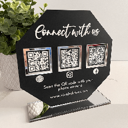 Cartel QR Redes sociales, pagos, emprendedores Mod.73