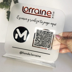 Cartel QR Redes sociales, pagos, emprendedores Mod.74