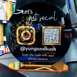 Cartel QR Redes sociales, pagos, emprendedores Mod.76