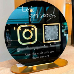 Cartel QR Redes sociales, pagos, emprendedores Mod.76