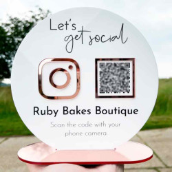 Cartel QR Redes sociales, pagos, emprendedores Mod.76