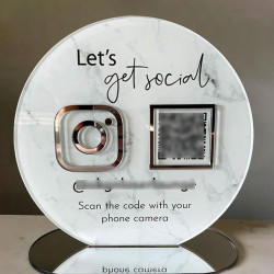 Cartel QR Redes sociales, pagos, emprendedores Mod.76