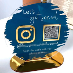 Cartel QR Redes sociales, pagos, emprendedores Mod.77