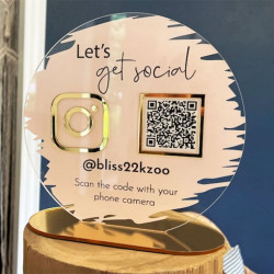 Cartel QR Redes sociales, pagos, emprendedores Mod.77