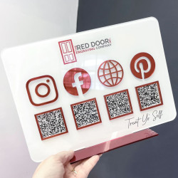 Cartel QR Redes sociales, pagos, emprendedores Mod.79