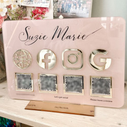 Cartel QR Redes sociales, pagos, emprendedores Mod.79