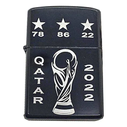 Encendedor metálico Negro grabado Personalizado