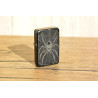 Encendedor de acero Personalizado negro Spider
