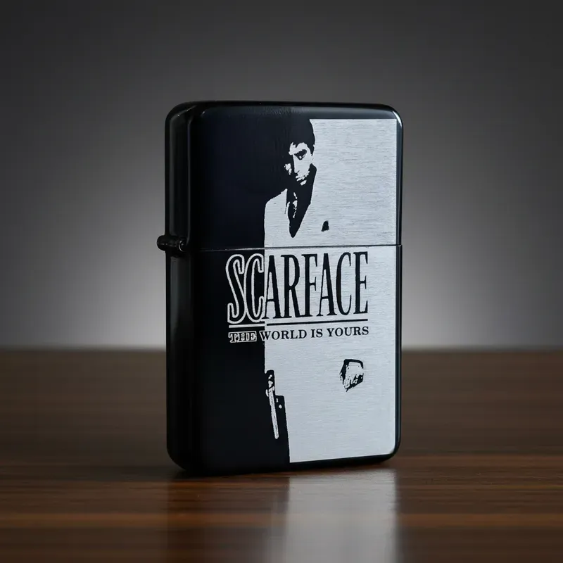 Encendedor de acero Scarface