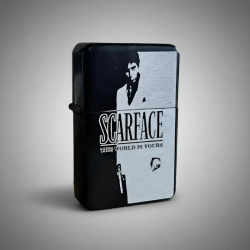 Encendedor de acero Scarface