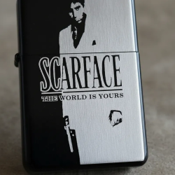 Encendedor de acero Scarface