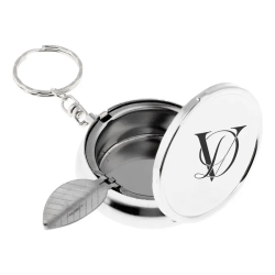 Cenicero Mini Personalizado De Bolsillo Metálico